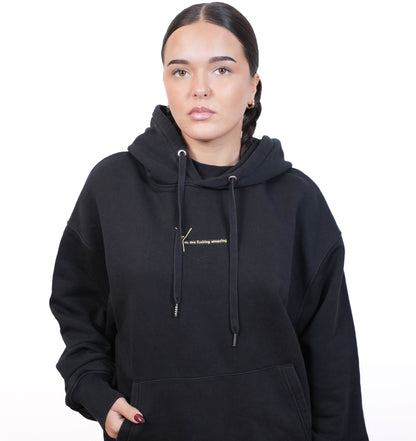 OVERSIZE HOODIE BLACK