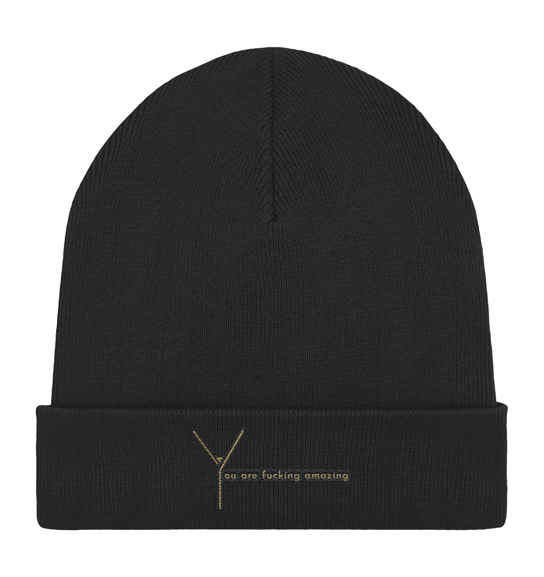 Goldstick Kollektion - Organic Rib Beanie